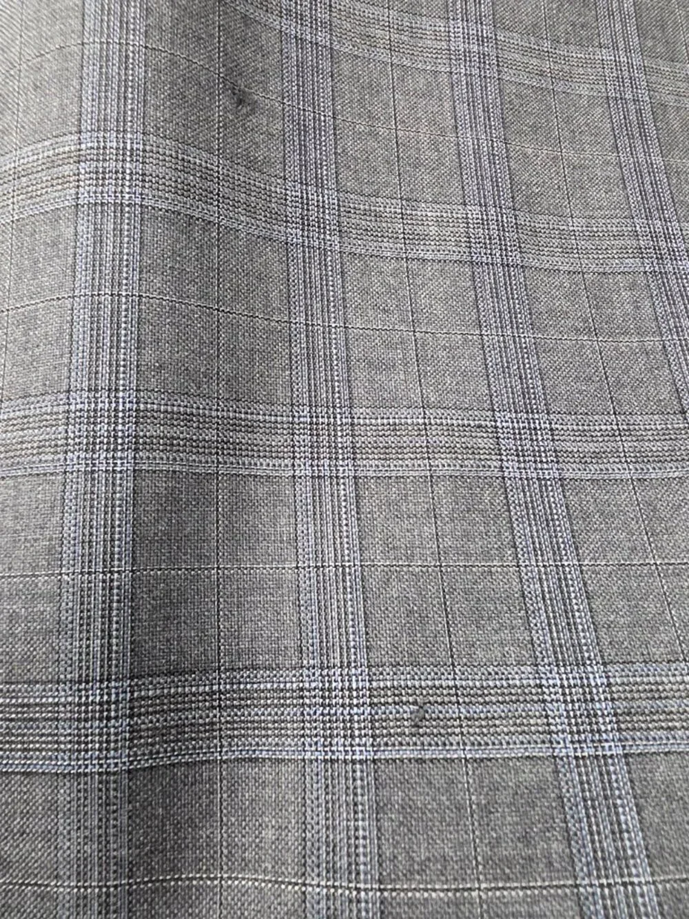 Dunhill 46L 38 Gray Full Suit 3-Button Check R942